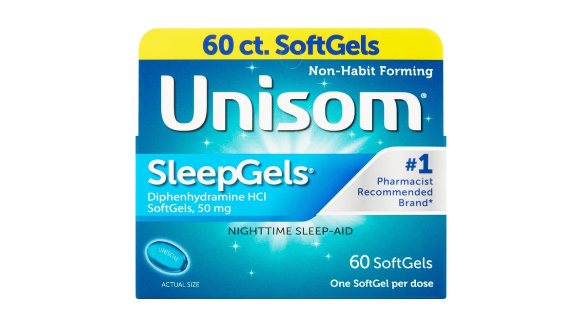 UNISOM SLEEPGEL CHT UN 6 DL129699