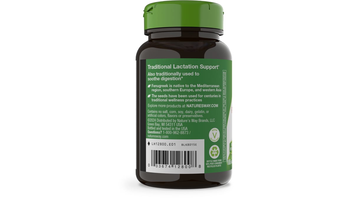 NATURE'S ANSWER FENUGREEK SEED 600MG