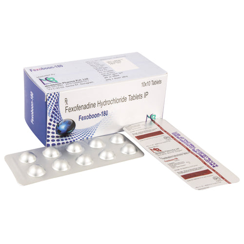 FEXOFENADINE TB 180MG 100 CPLT