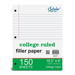 Bio Based Filler College ruled High Performance paper
