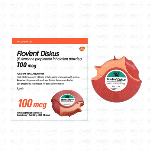 FLOVENT DISKUS IN 100MCG 60