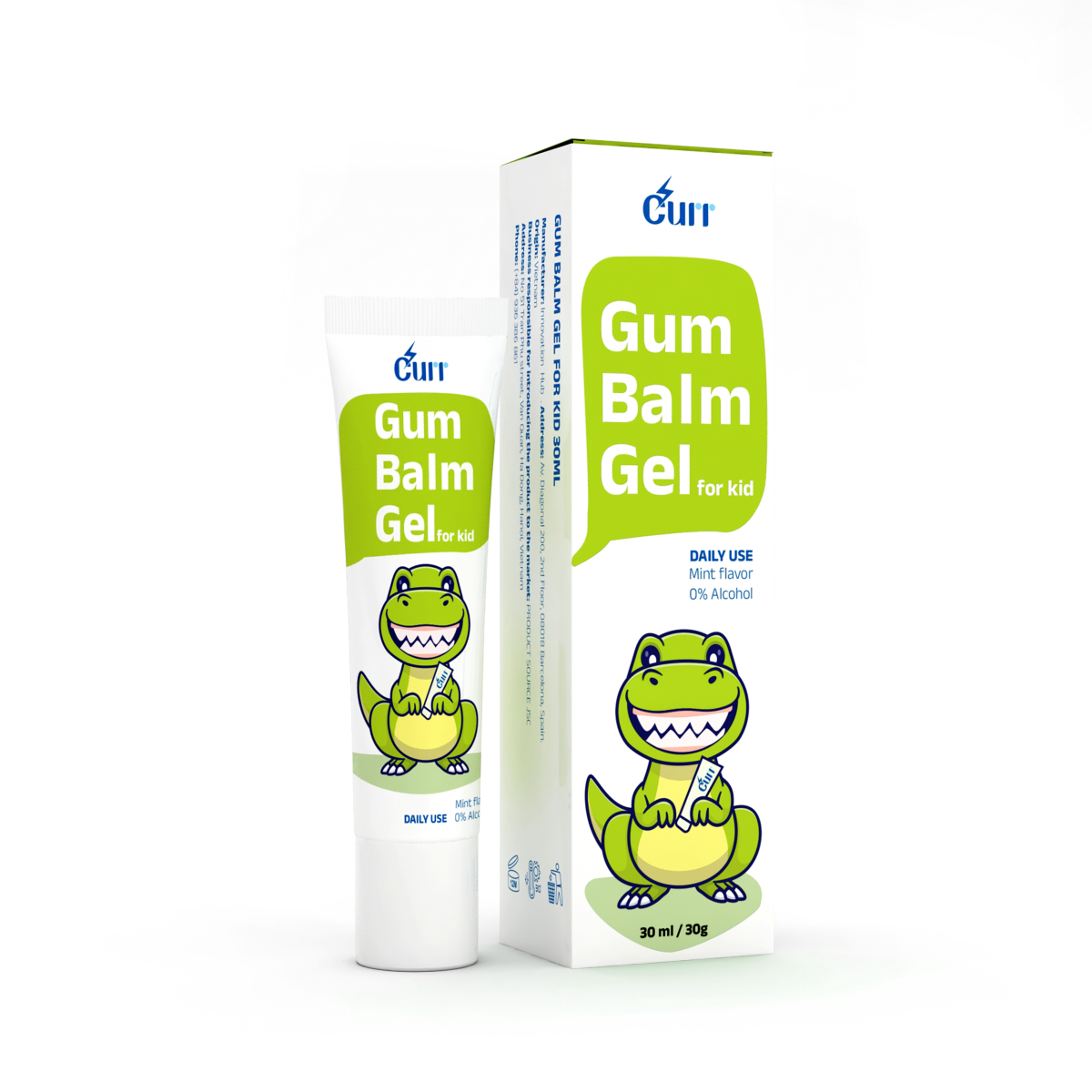 BRANAM TOOTH GEL 4OZ BABY BGM