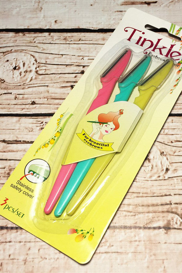 GIGI BROW & FACE RAZORS 4PACK