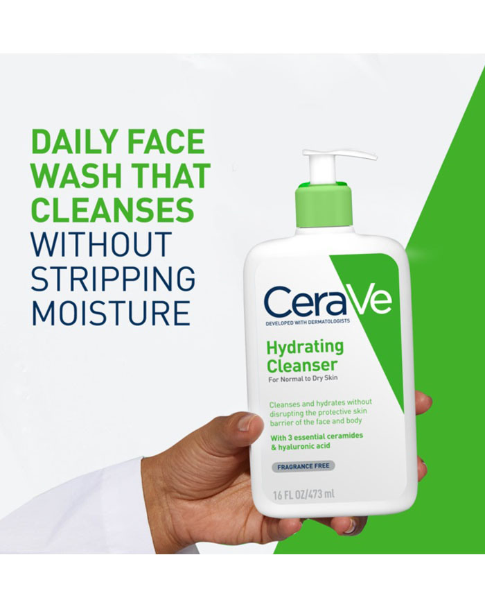 CERAVE HYDRATING CLEANSER LQ 16OZ