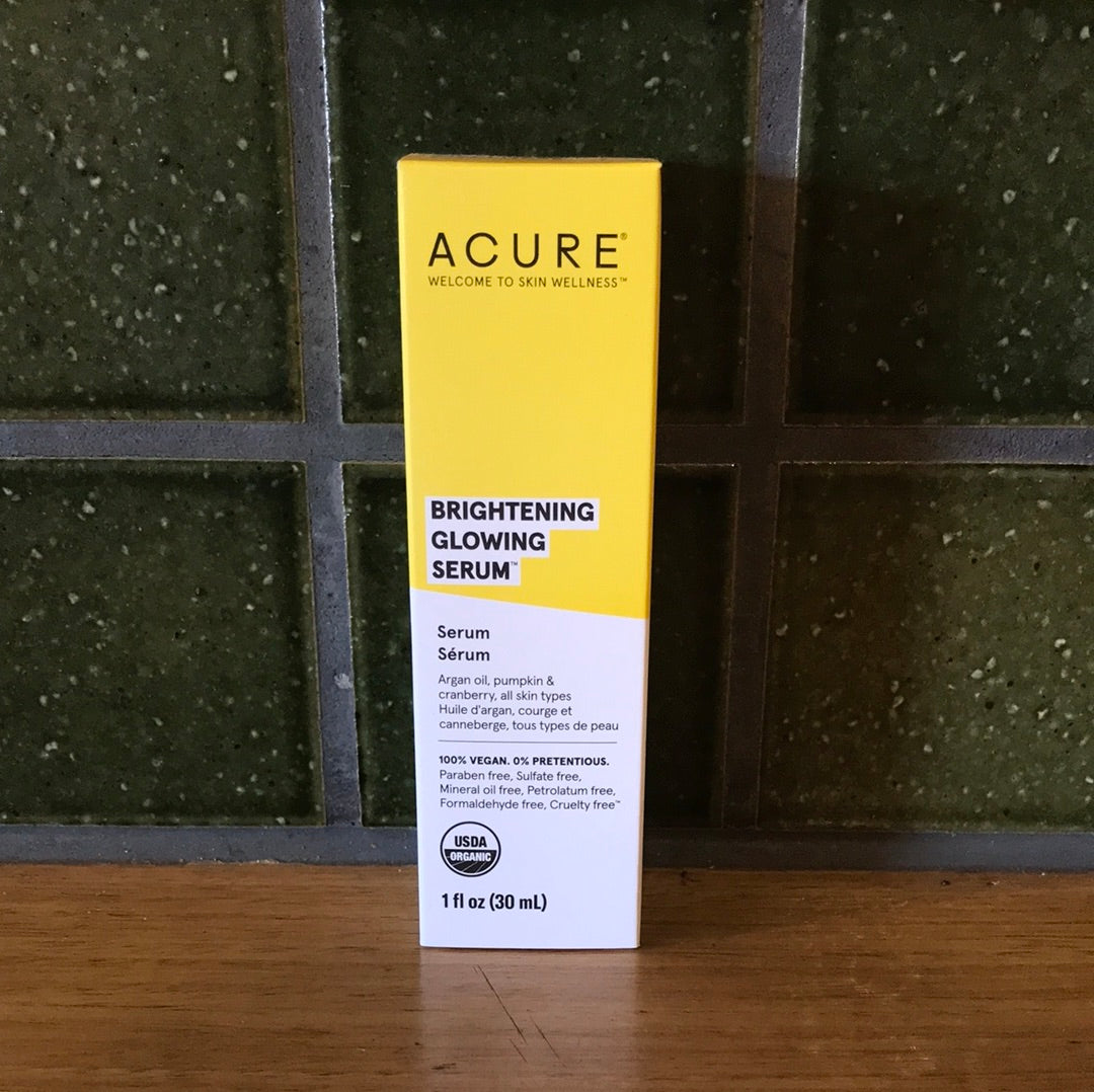 ACURE SERUM,BRIGHTENING GLOWING