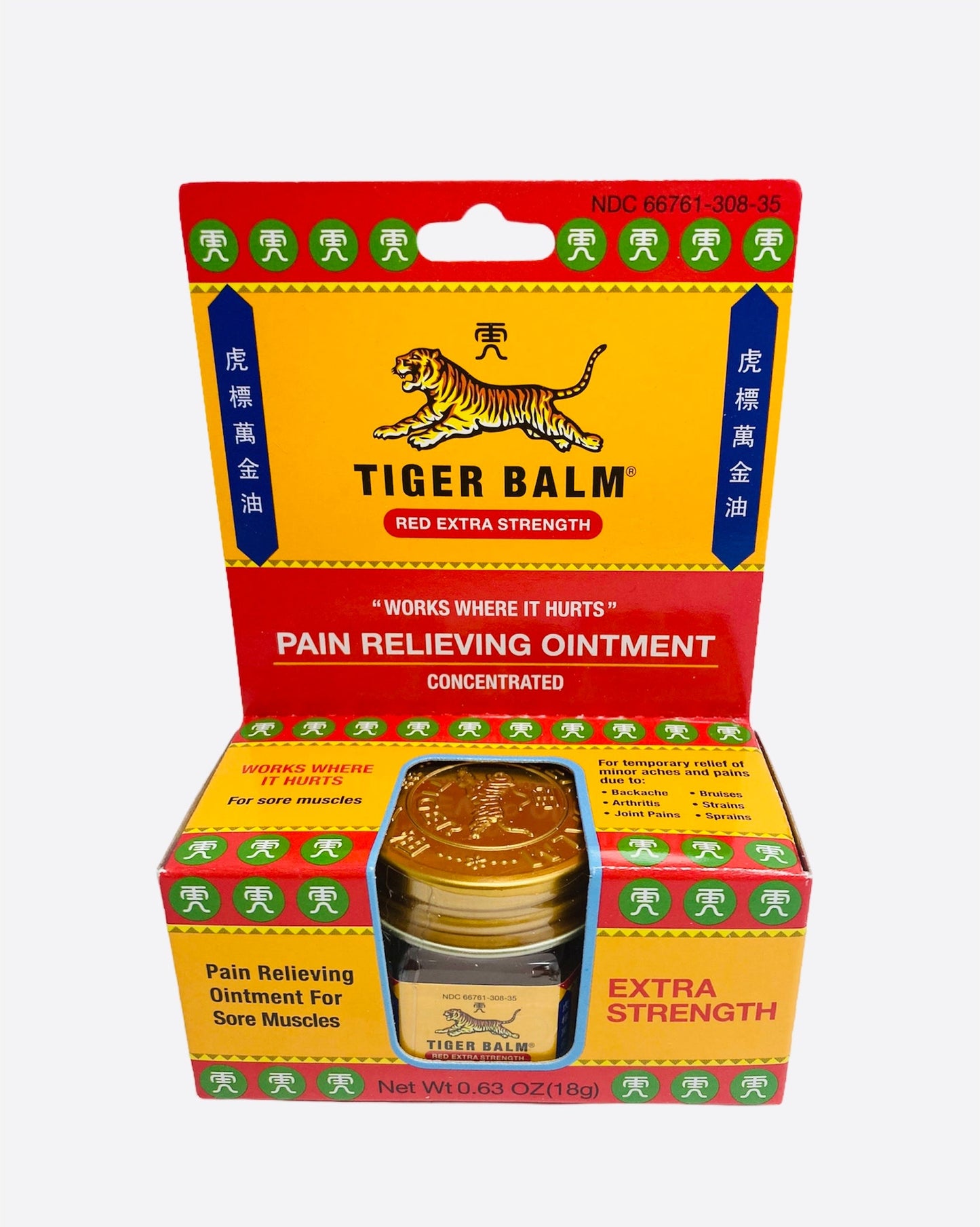 TIGER BALM TIGER BALM,X-STRNG,RED