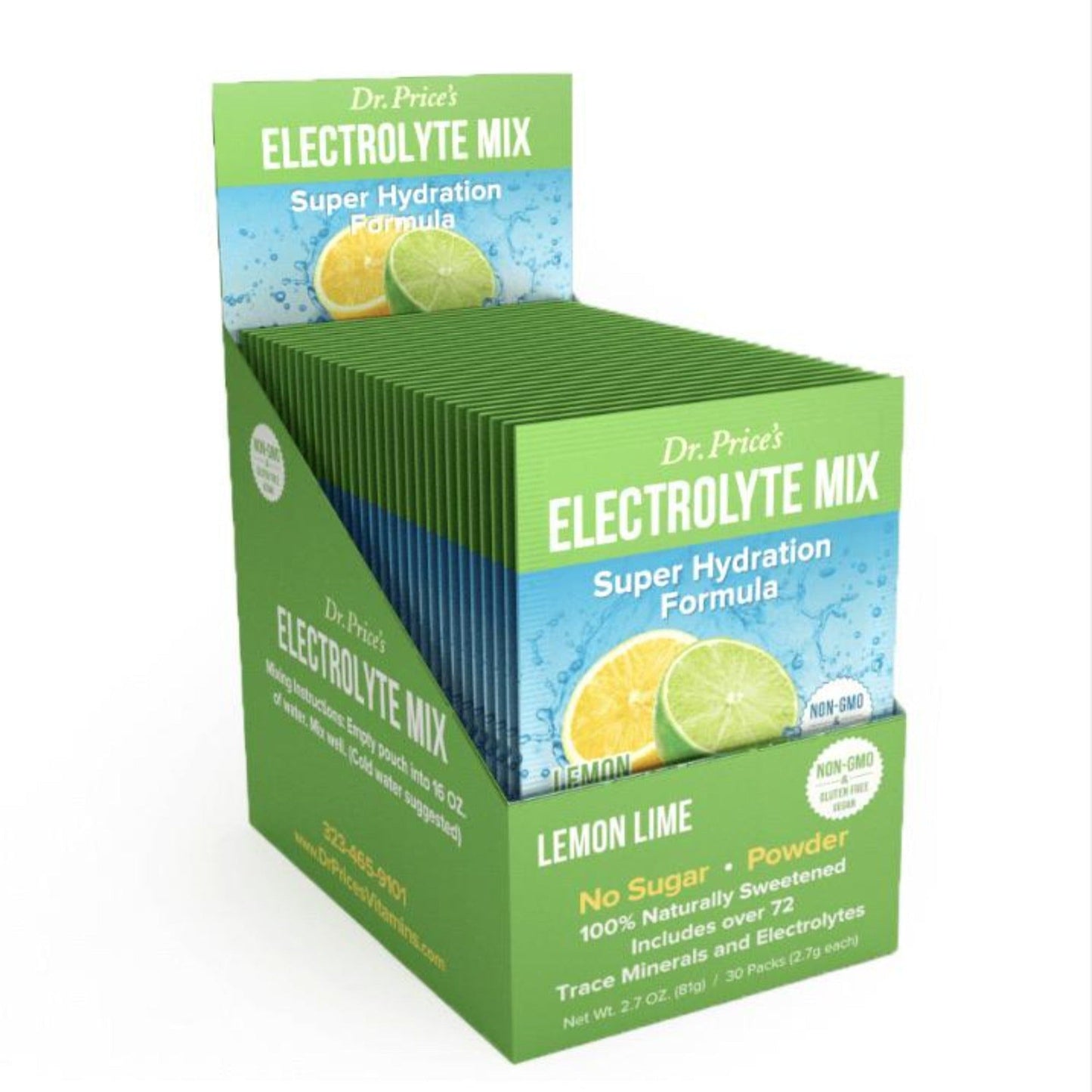 ELCTRLYT PWDR,LEMON LIME