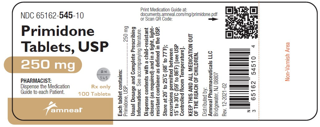 PRIMIDONE TB 50MG 500