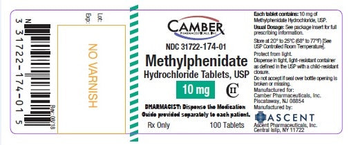 METHYLPHENIDATE TB 5MG 100 C2