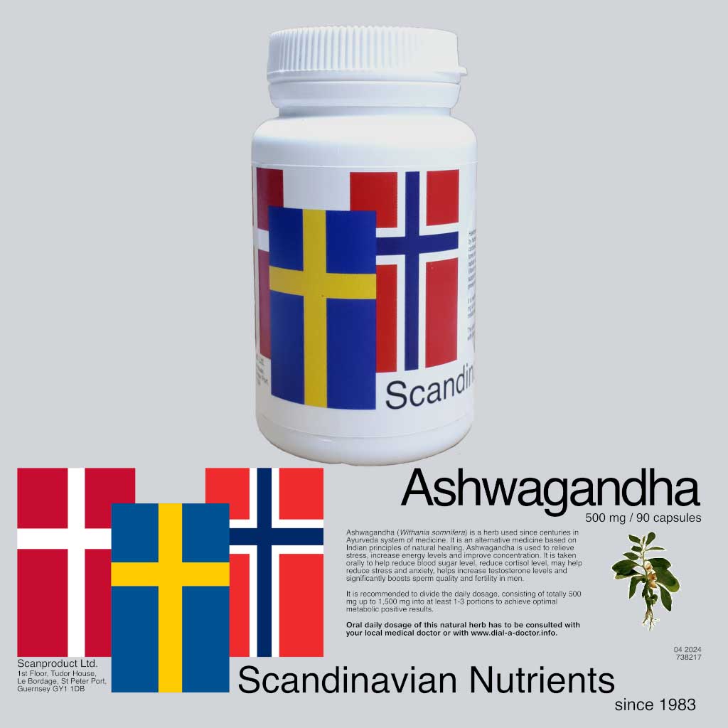 ASHWAGANDHA 500MG CAPSULES