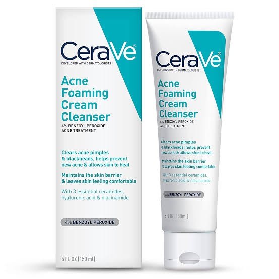 Cerave Acne Foaming Cream Cleanser 5oz