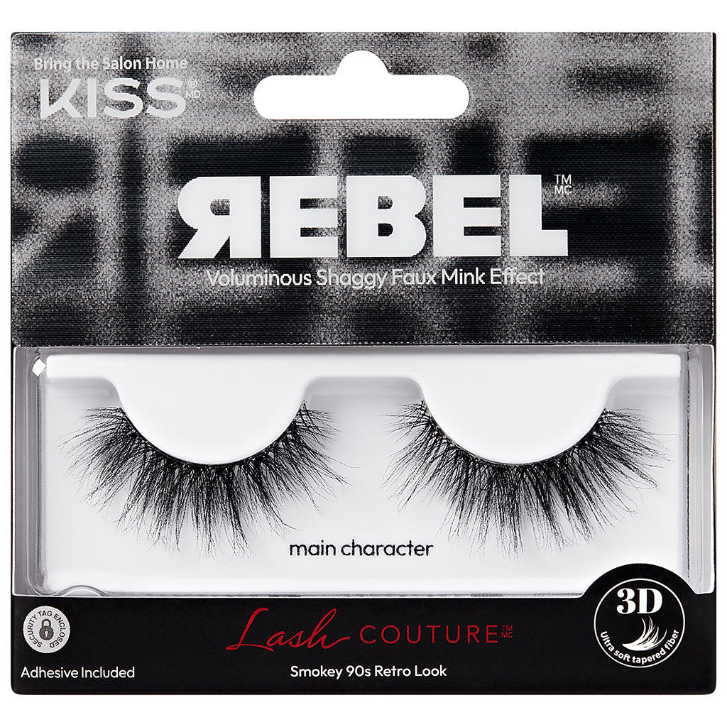 KISS Lash Couture Rebel Collection False Eyelashes Single Pack Main Character