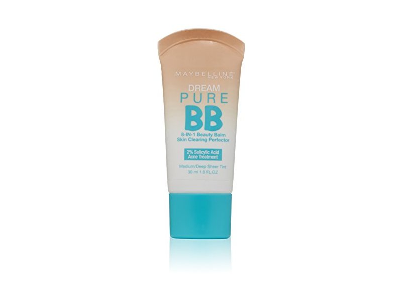 MAYBELLINE New York Dream BB Pure BB Cream, 130 Medium / Deep, 1 oz