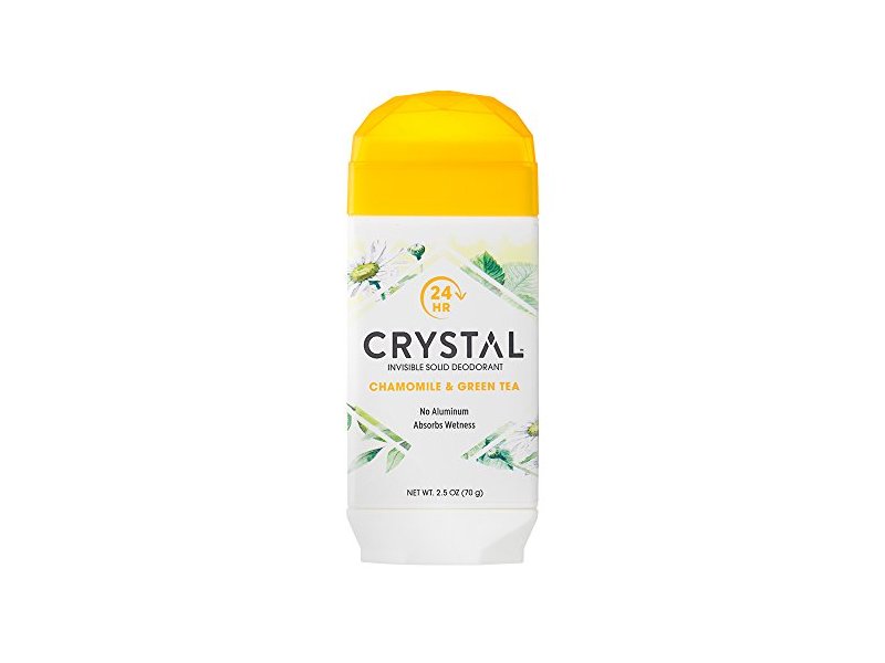Crystal Deodorant Solid Stick 2.5oz Chamomile & Green Tea