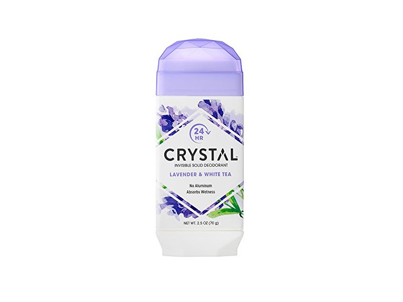 Crystal Deodorant Solid Stick 2.5oz Lavender & White Tea