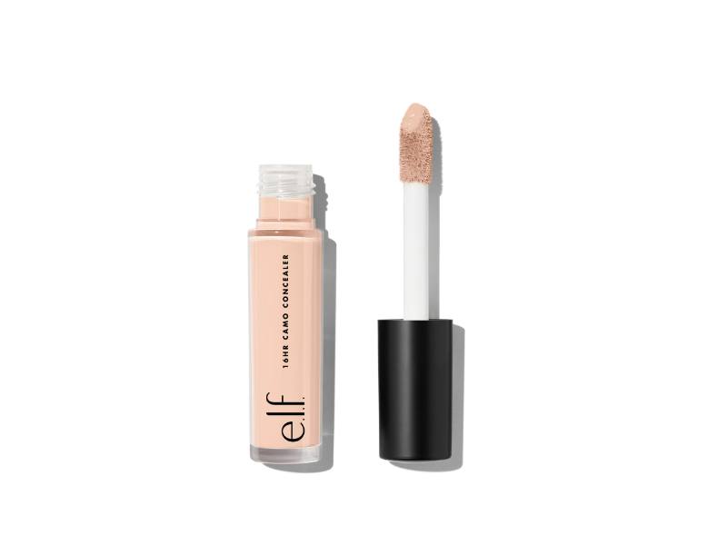 e.l.f. 16HR Camo Concealer - Light Peach, 0.203 fl oz