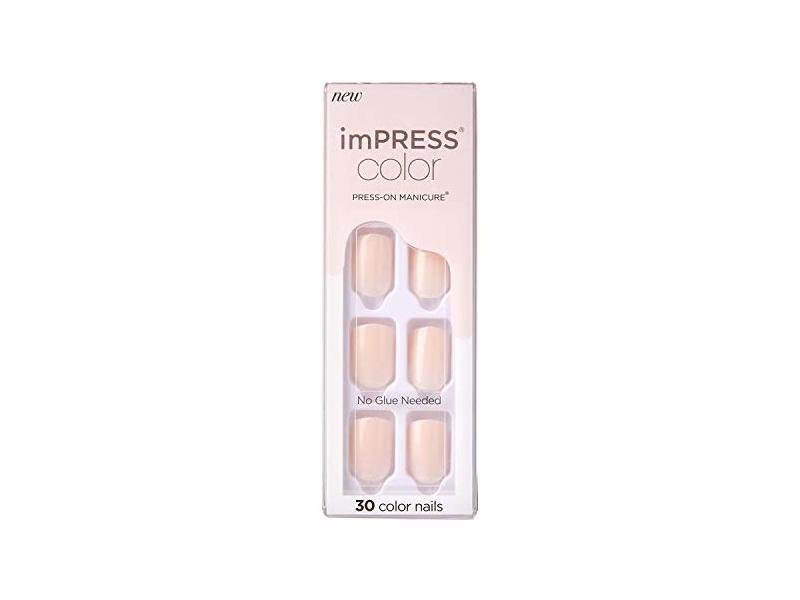 Kiss Impress Press-On-Manicure Nails 30 Count Petal Pink
