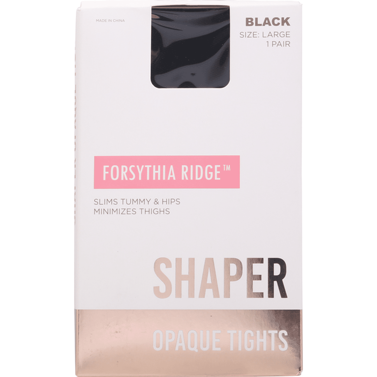 Forsythia Ridge Shaper Tights Large 1Pk