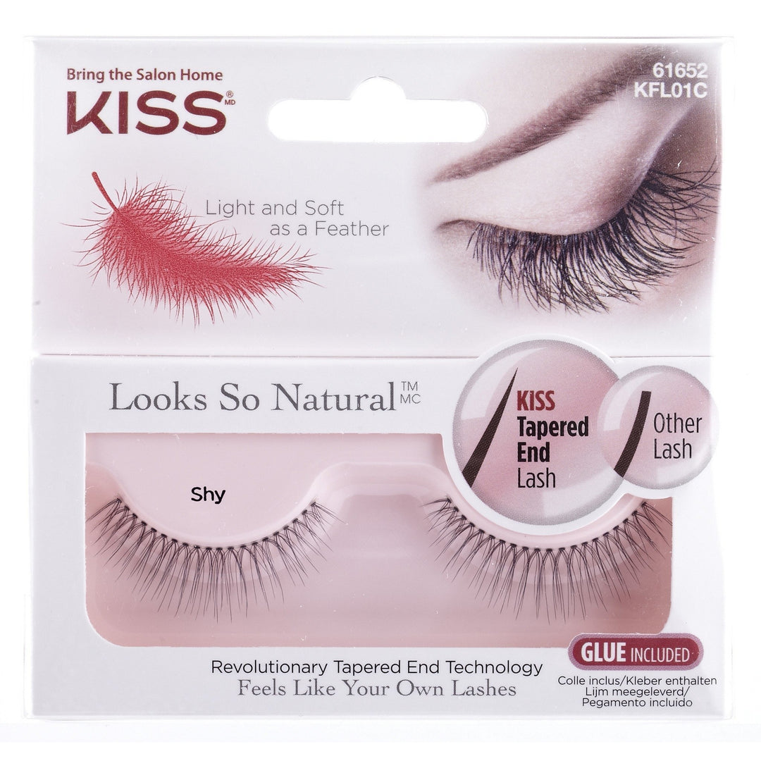KISS Looks So Natural False Lashes - Shy, 5 count