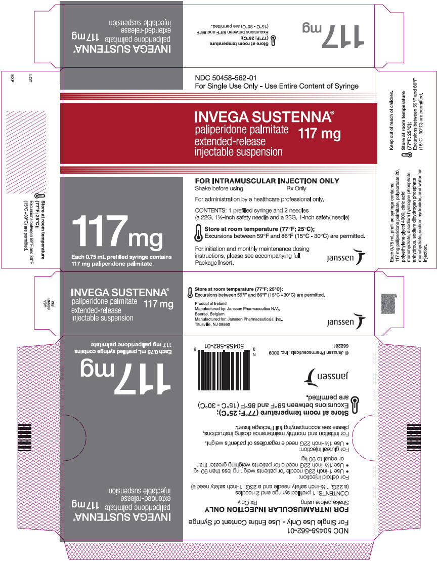 INVEGA SUSTENNA SY 39MG/0.25ML