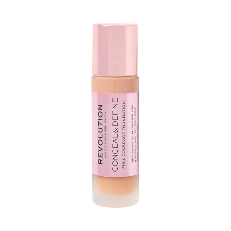 REVOLUTION Conceal and Define Full Coverage Tube Foundation - F6.5N, 0.77 oz