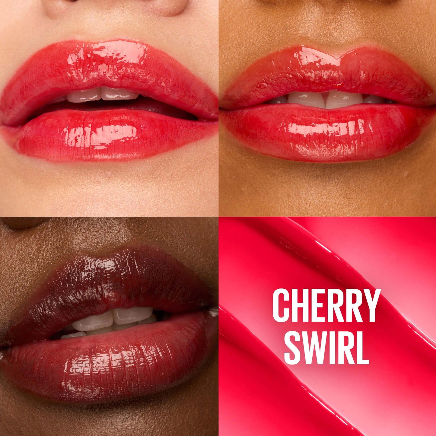 MAYBELLINE New York Lip Lifter Glaze Lip Balm, Cherry Swirl