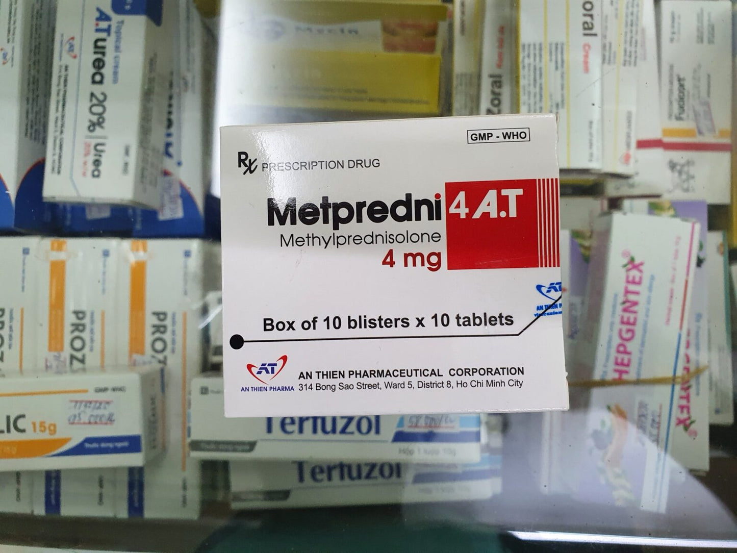 METHYLPREDNISOLONE TB 4MG 100