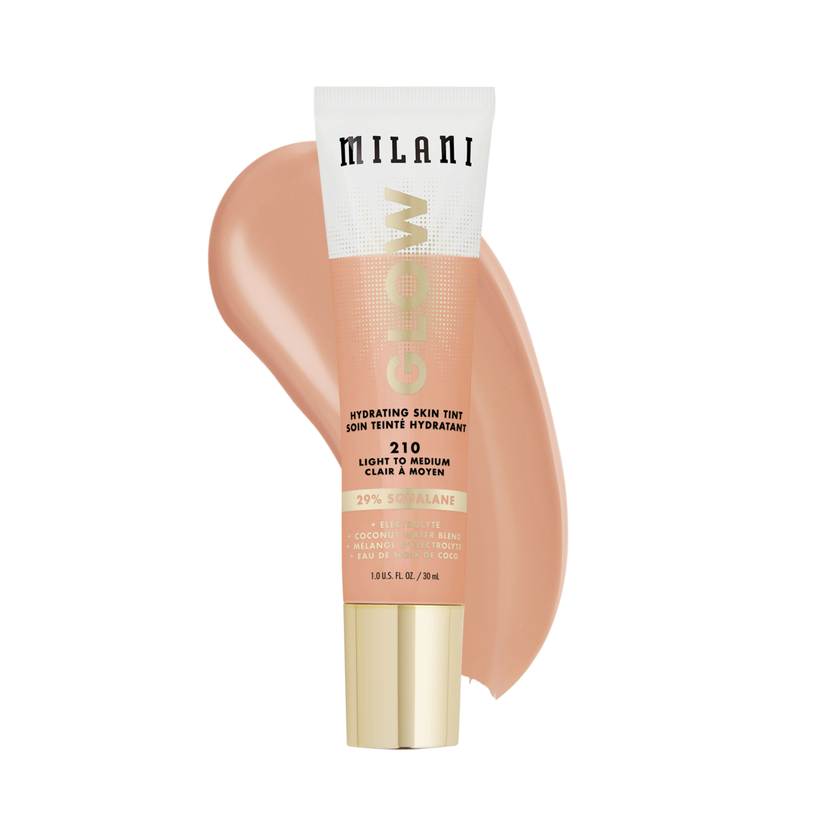 Milani Glow Hydrating Skin Tint - Light To Medium, 1 fl oz
