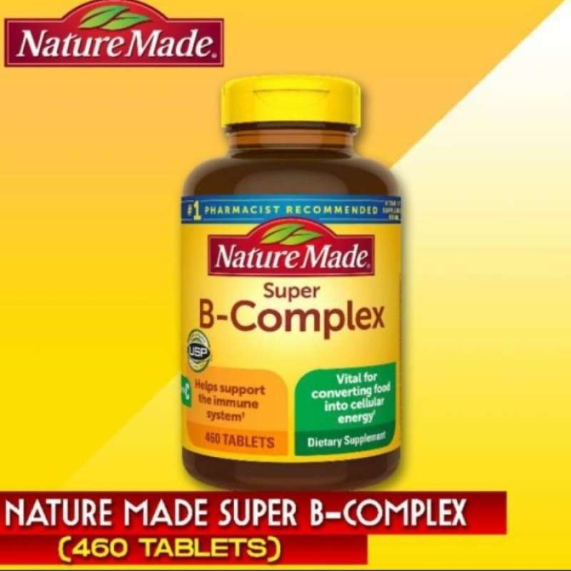 B COMPLEX W/VIT C CAPLET 100CT NAT MADE