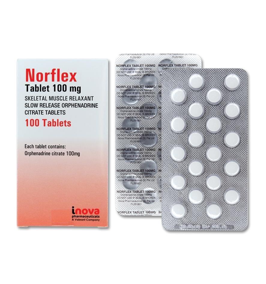 ORPHENADRINE CIT TB 100MG 100 ER
