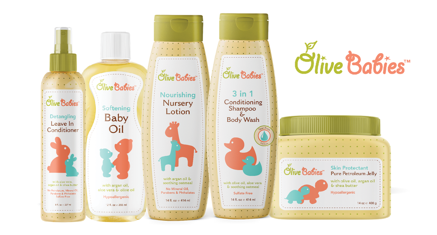 S/M OLIVE BABY WASHXSHAMPOOX13Z