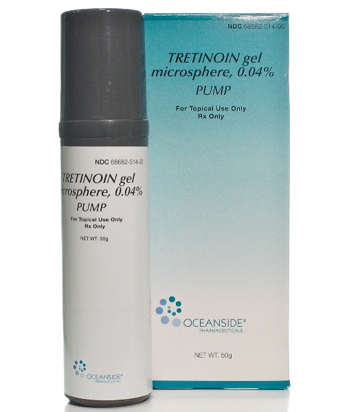 TRETINOIN MICRO GL 0.04%50GM PUMP