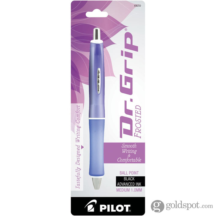 Pilot Dr. Grip Frosted Premium Ball Point Pen, Bold Point (1.0mm), Color May Vary, 1 Count