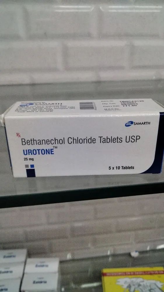 BETHANECHOL CHLORIDE TB 25MG 100