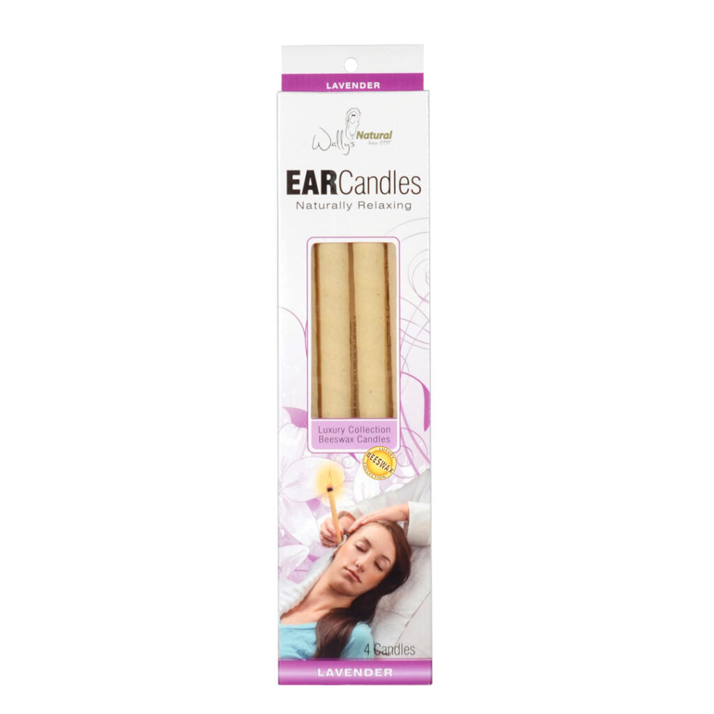 WALLY'S LAVENDER BEESWAX EAR CANDLE 2CT
