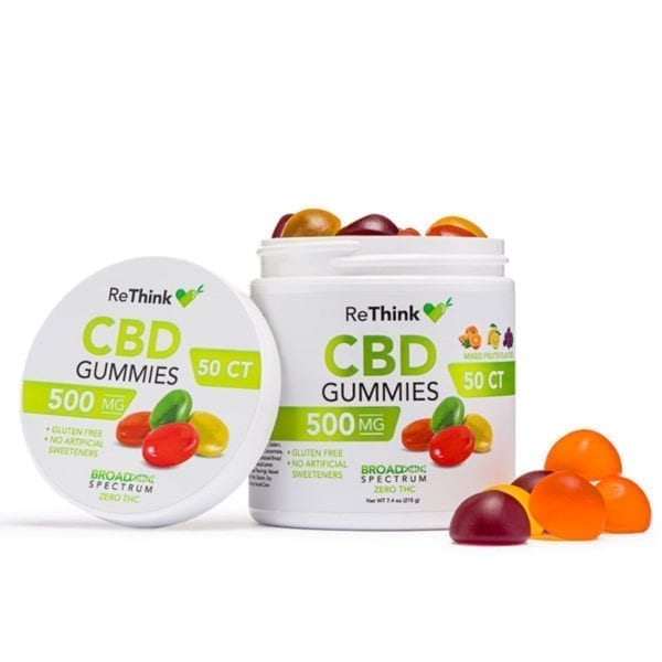 RETHINK CBD GEL CAPS 30CT 750MG