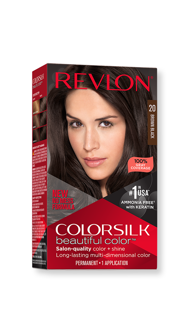 Revlon Colorsilk #20 Brown Black