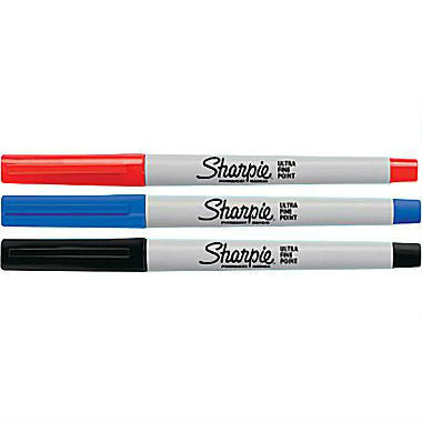 SHARPIE RT ULT FINE BLK 2PK