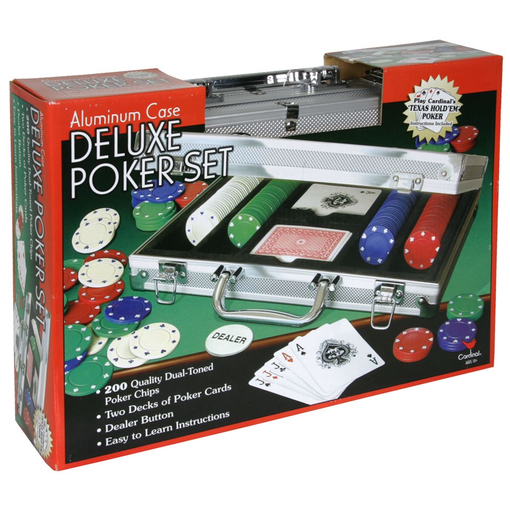 Cardinal Classic 300-Piece Poker Set with Aluminum Storage Case