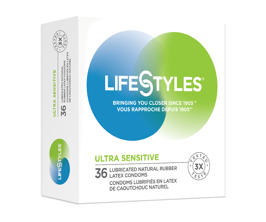 LIFESTYLES ULTR SENSTV PLATNM CONDOM 3CT