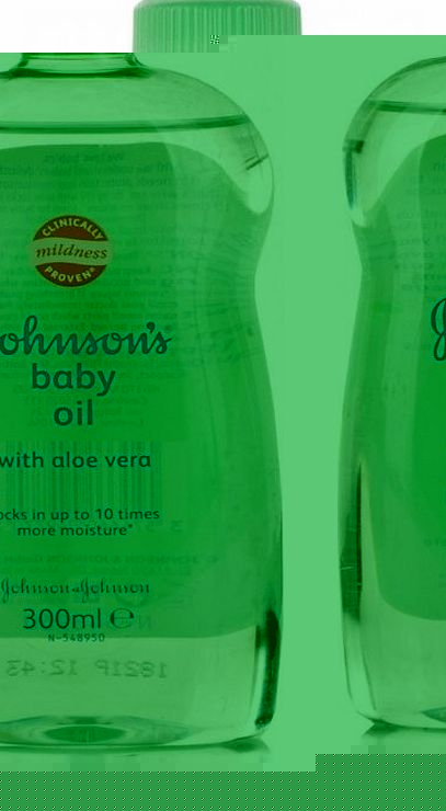 JOHNSONS BABYOIL CRMY ALOE 8z