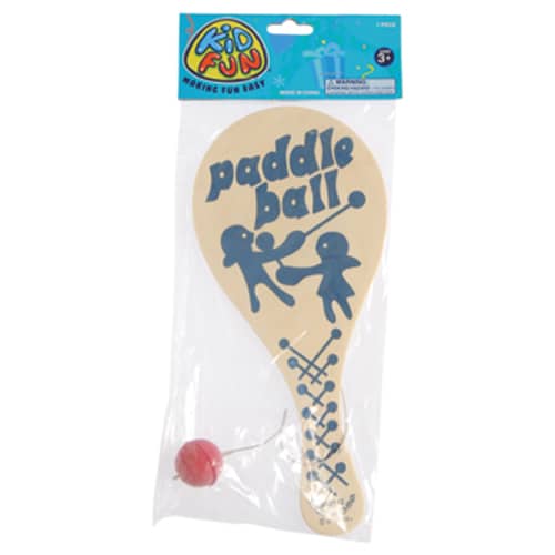 PADDLE & BALL WOOD NEON 5X13