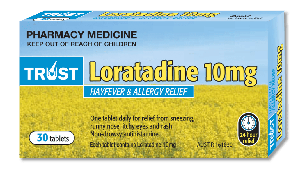 LORATADINE TB 10MG 30 ND 24H