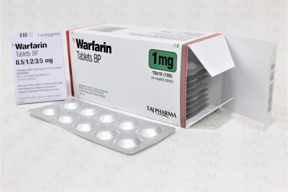 WARFARIN SOD TB 1MG 100 CPLT