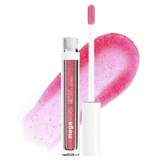 Wet N Wild, MegaSlicks, Lip Gloss, 1114647 Crushed Grapes, 0.07 Fl Oz