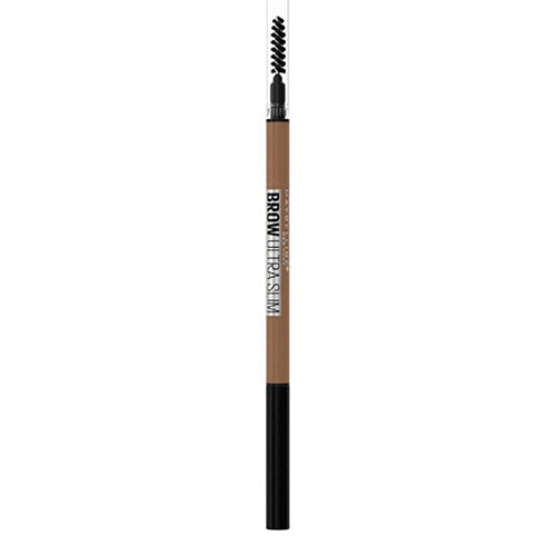 MAYBELLINE New York Express Brow Ultra Slim Defining Eyebrow Pencil, Black, 0.003 oz