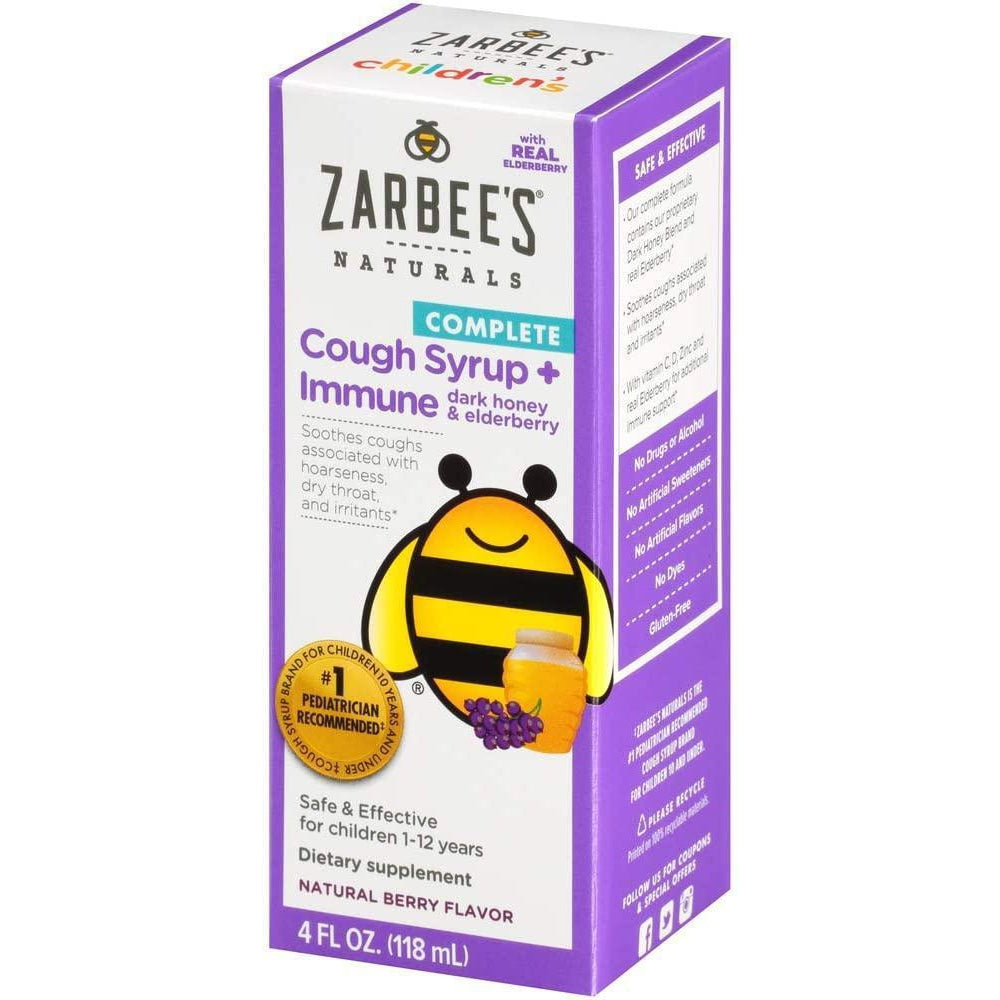 ZARBEES CHILD COUGH + IMMUNE DAY SYR 4OZ