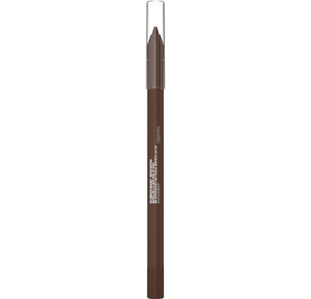 MAYBELLINE New York TattooStudio Sharpenable Gel Pencil Longwear Eyeliner Makeup, Smooth Walnut, 0.04 oz.