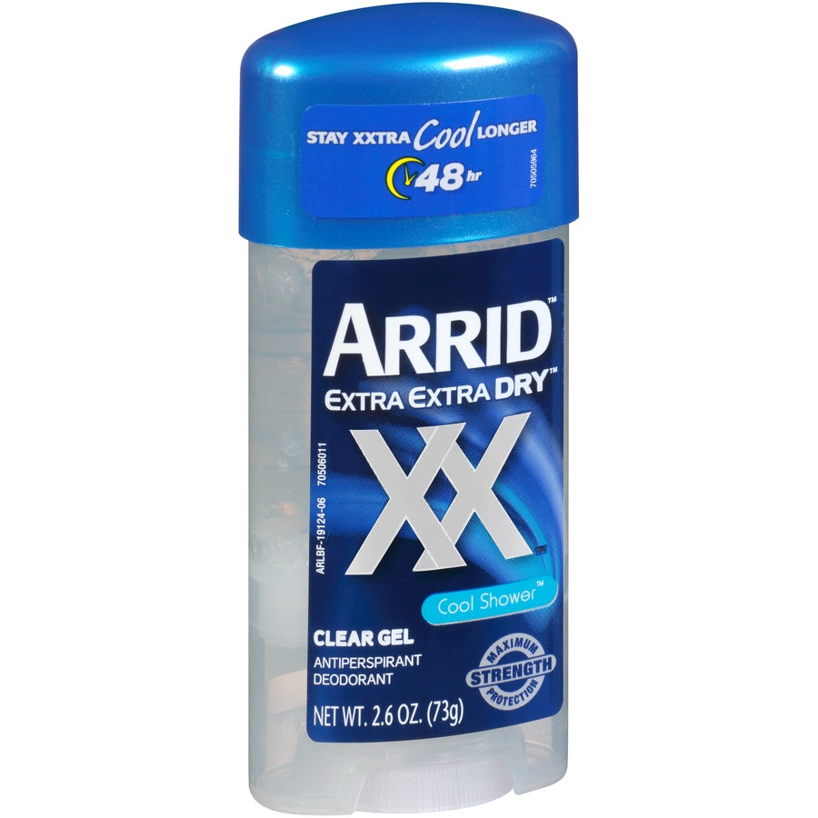Arrid Deodorant 2.6oz Gel Clr Xx Cool Shower