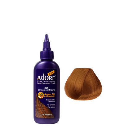 ADORE SEMI H/C 58 CINNAMON 4OZ